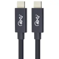 PREMIUMCORD USB 4.0 Type C Összekötő Fekete 1m KU4CX10BK