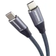 PREMIUMCORD USB 3.2 Type C Összekötő Fekete-Szürke 2m KU31CR2