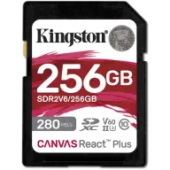 KINGSTON Canvas React Plus V60 256GB SDXC 150 MB/s SDR2V6/256GB