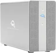 OWC Mercury Elite Pro Dual 3.5" USB-C 3.1 Külső HDD ház ezüst