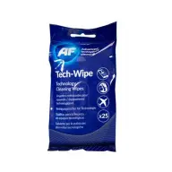 AF AMTW025P Alcohol-free wet screen cleaning cloth 25 pcs