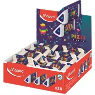 MAPED Pixel Party Pyramid Radír display 24pcs