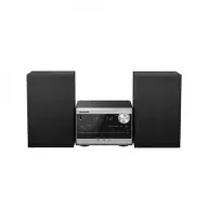 PANASONIC SC-PM270EG-S Stereo CD Micro Hifi fekete-ezüst