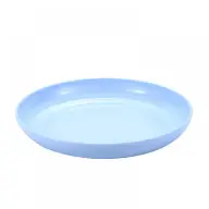 TOO KT-119 wheat straw plastic round plate set 20x3 cm 5 pcs