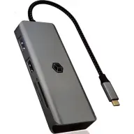 ICY BOX IB-DK4012-CPD USB-C dokkoló szürke