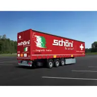 ITALERI Curtainside Trailer Schoeni.Ch
