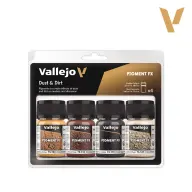 VALLEJO Pigment Set - Dust & Dirt