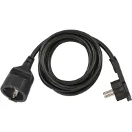 BRENNENSTUHL Extension cord Rectangular flat dugasszal 2m black