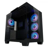 LCPOWER 809B - Dark Storm_X számítógépház fekete