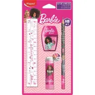 MAPED Barbie Írószer készlet 4 darabos