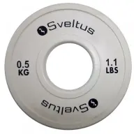 SVELTUS Súlytárcsa gumírozott Olympic mini 0.5 kg