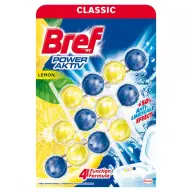 BREF Power Aktiv toilet freshener lemon (3x50g)150 g