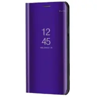 ZONE Smart View Cover Oldalra nyíló tok hívás mutatóval Samsung Galaxy A15 4G/A15 5G lila