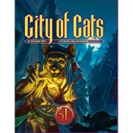 KOBOLD PRESS City of Cats kalandjáték szabálykönyv