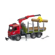 BRUDER Mercedes Benz Arocs rönkszállító teherautó