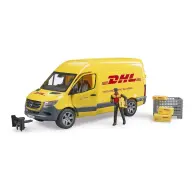 BRUDER Mercedes Benz Sprinter DHL csomagszállító furgon