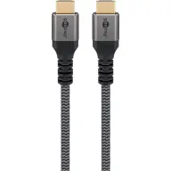 GOOBAY HDMI 2.0 Összekötő Fekete-Szürke 1m 64993