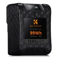 K-F CONCEPT PD65W OLED kijelzős V-Mount akkumulátor 6700 mAh