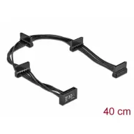 DELOCK SATA PSU Nutrition Black 40cm 60395