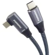 PREMIUMCORD USB 3.1 Type C Összekötő Fekete-Szürke 3m KU31CU3