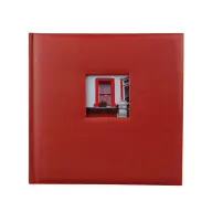 DÖRR Fotóalbum Glass Jumbo 600 beragasztós 29x29 cm 50 lap / 100 side red