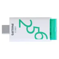 PHILIPS USB 256GB USB 3.2 Gen 1 Type C Weiß-Grün