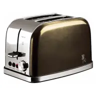 BERLINGER HAUS BH/9395 Metallic Line Shiny Black Edition Kenyérpirító 850W