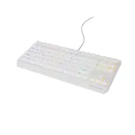 NATEC Genesis Thor 230 TKL Outemu Brown RGB US Angol fehér