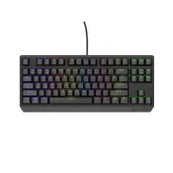 NATEC Genesis Thor 230 TKL Outemu Red RGB US Angol fekete
