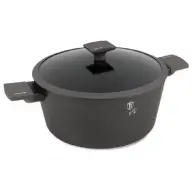 BERLINGER HAUS BH/8133 Antracit Collection Casserole lid 30cm Black