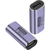PREMIUMCORD USB 4.0 Type C Toldó Szürke 3cm KUR31-37