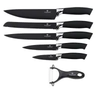 BLAUMANN BL-5121 Messerset 6 Party Schwarz