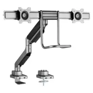 EQUIP Zwei monitoros desktop Halterungskonsole 17"-32"