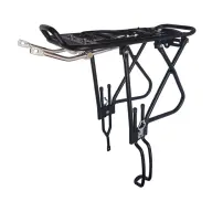 VELOTECH Kerékpár csomagtartó 26"-28" fekete