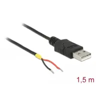 DELOCK Raspberry Pi USB 2.0 A nyitott vezetékkel 1.5 m