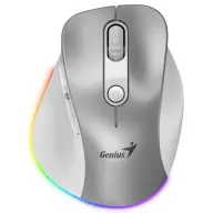 GENIUS Ergo 9000S Pro Wireless Silber