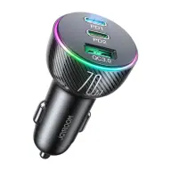 JOYROOM CL26 Autós töltő 1xUSB 2x USB-C 70W fekete