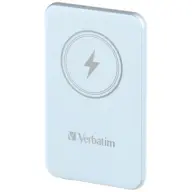 VERBATIM Charge n Go Vezeték nélküli mágneses powerbank 5000mAh világoskék
