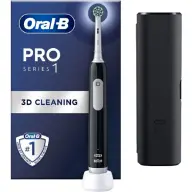ORAL-B Pro 1 Cross Action Elektromos Fogkefe fekete + úti tok