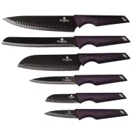 BERLINGER HAUS BH/2597 Purple Eclipse Collection Messerset 6 Party