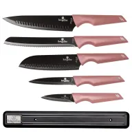 BERLINGER HAUS BH/2700 I-Rose Collection Messerset magnetisch Aufhänger 6pcs