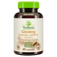 BIO MENÜ BioMenü bio ginzeng szibériai kapszula 60 db