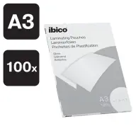 IBICO Light Laminálófólia A3 80 micron 100 db