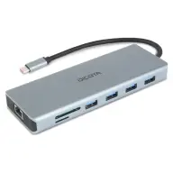 DICOTA D32065 USB-C 13-in-1 Docking Station 4K HDMI/DP PD 100W