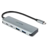 DICOTA D32061 USB-C 4-in-1 Highspeed Hub 10 Gbps