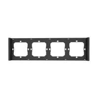 SONOFF SON-ALK-SM80-4A 4-es sorolókeret Sonoff M5 80 / M5 Matter 80 okos villany kapcsolókhoz antracit