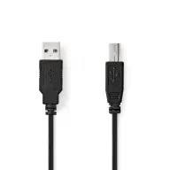 NEDIS USB Összekötő Fekete 1m CCGL60100BK10