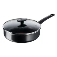 TEFAL B5823202 Simplicity serpenyő + fedő 24cm Fekete