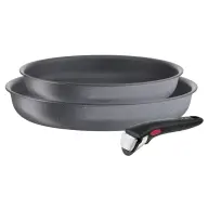 TEFAL L3969202 Ingenio Natural Force Frying Pan Set 3-piece