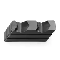 SNAKEBYTE TwinCharge 4 töltőállomás fekete PS4